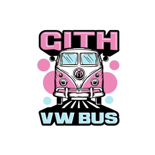 VW Bus Logo for a non-profit Design by Cengkeling