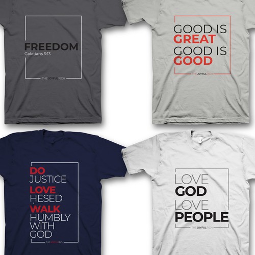 Simple, Text-Only T-Shirt Designs - Multiple Winners! Design by saka.aleksandar