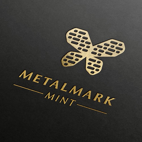 METALMARK MINT - Precious Metal Art Design von Budd Design