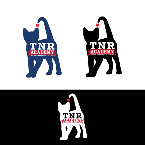 Calling all cat lovers! Design an online TNR (Trap-Neuter-Return) Academy logo and save cats! Design by THE DESIGNSTER