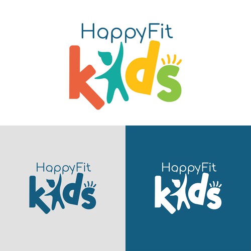 Design a logo for a fun family focused fitness brand. Design by brightoneart