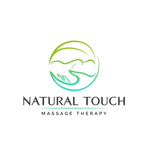 New massage therapy business Design by Grey Crow Designs