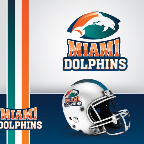 99designs community contest: Help the Miami Dolphins NFL team re-design its logo!-ontwerp door Gri Di