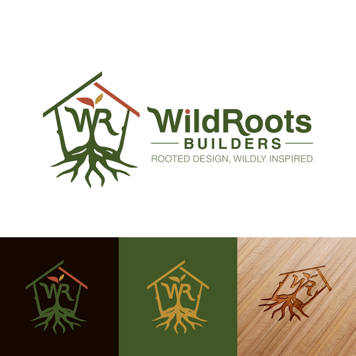 Design di Logo for Wild Roots Builders – Eco-Friendly, Whimsical Outdoor Spaces di SiCoret