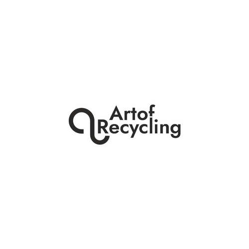 Logo design for a brand-new design and art project within tire recycling. Design by helcapitano