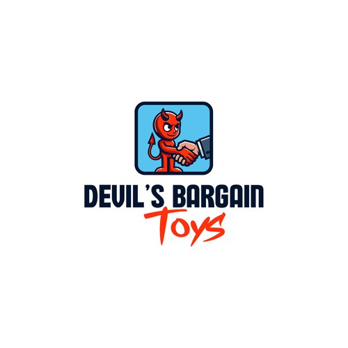 Quirky Retro action figure company logo Design by Graphic_Bro