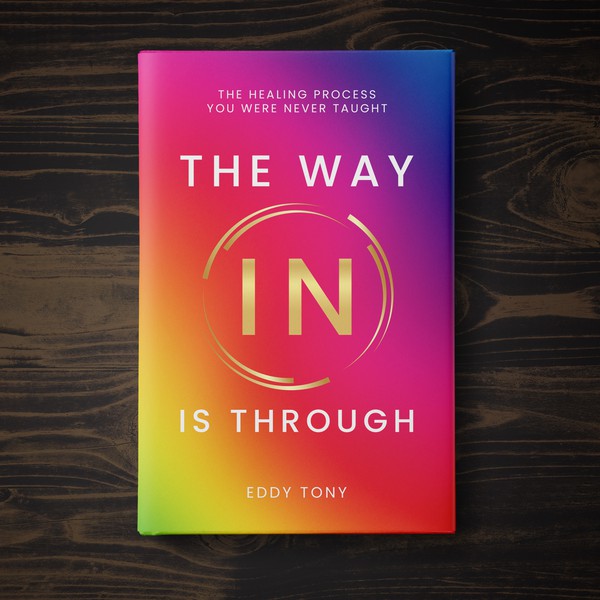 The Way In Is Through Book cover design