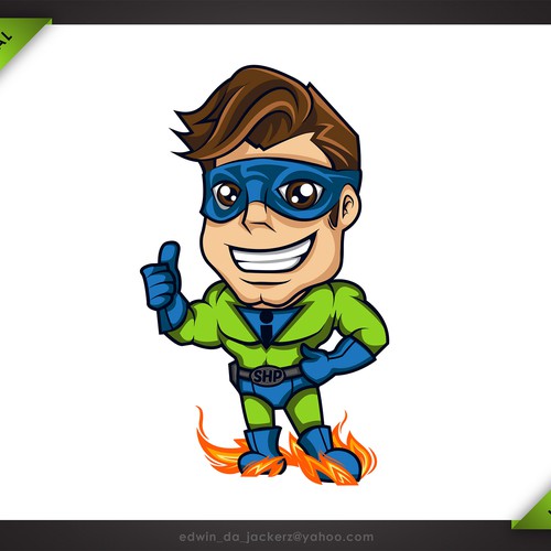 SuperHuman Project Design by Windcloud