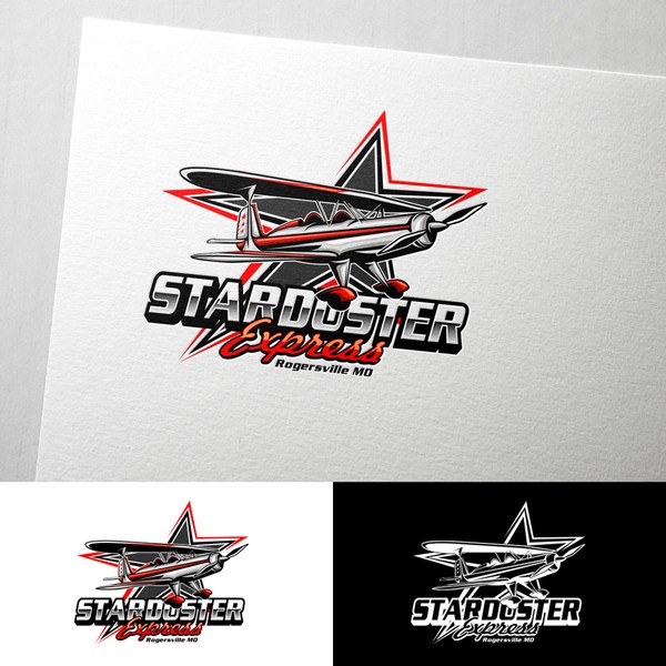 Design by Djulae titled "Starduster Express LLC"