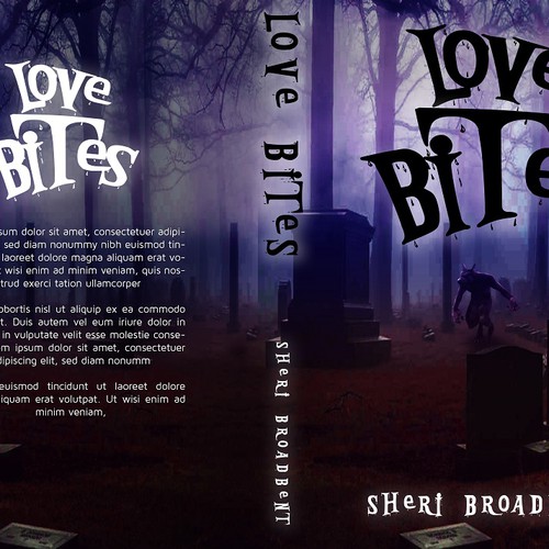 Vintage horror styled book cover Design by sugarskullbaby ☠