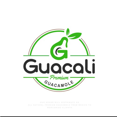 Logo for a Guacamole premium brand Design by Unik ART