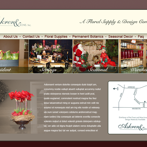 Web page design contest entry by SergeBE