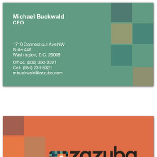 Business Card for High Tech Start-Up Design by Iris-Design