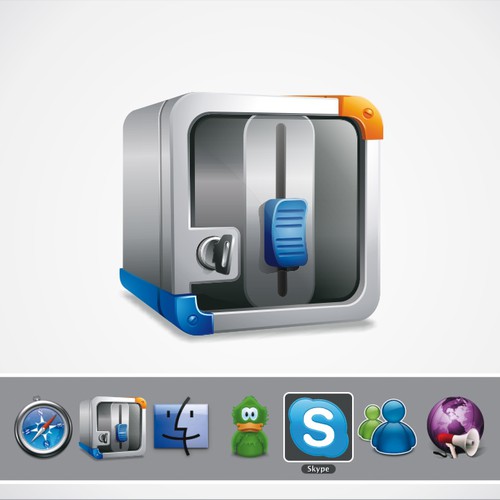 Icon for a mac graphics program Design by Yunr