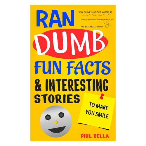 Ran-Dumb Fun Facts Book Cover Design by HarshGogri