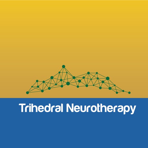 create a logo that contains both particle and wave, star and surf for Trihedral Neurotherapy Design by Footstep