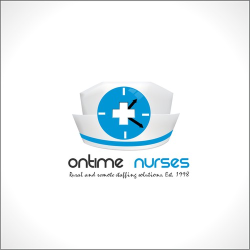 logo and business card for Ontime Nurses Design réalisé par ROSARTS