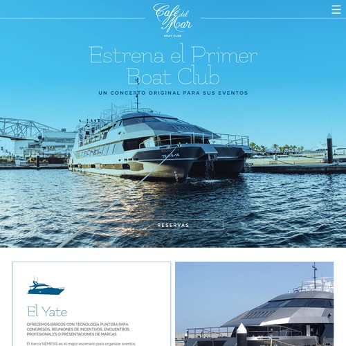 Landing page design contest entry by B i a