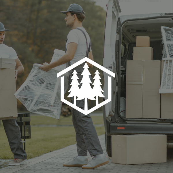 Bold, Modern and Minimalist Tree Home Logo