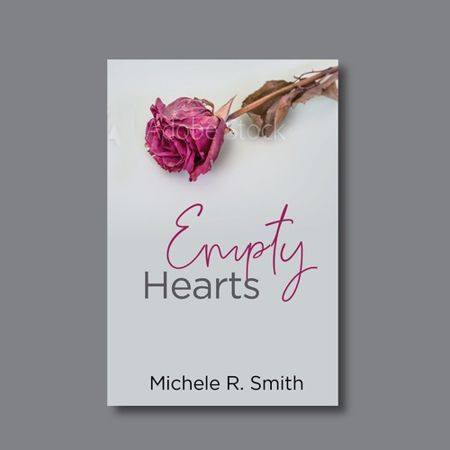 Design a book cover that appeals to an empty heart. Design by Desry