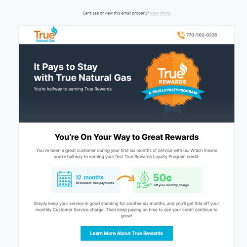 Designs | Eye-catching email template needed for a Natural Gas Utility ...