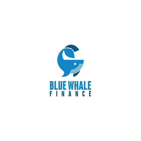 Design by NIMAS21 titled "Blue Whale Finance Logo"