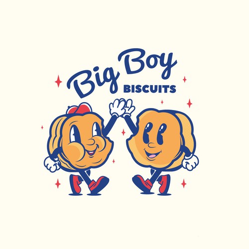 Modern logo for a southern Biscuit restaurant Design by Mararti