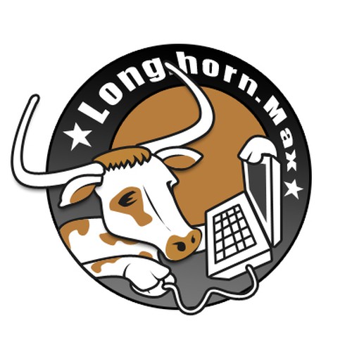 $300 Guaranteed Winner - $100 2nd prize - Logo needed of a long.horn Design von arnaudf