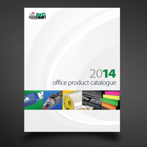 Diseño de Create a winning 2014 Cover for an Office Supply Catalogue, WE HAVE UPGRADED  de markjoseph