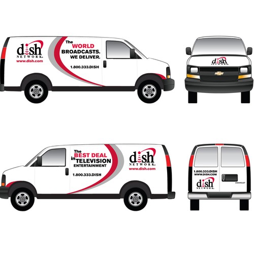 Diseño de V&S 002 ~ REDESIGN THE DISH NETWORK INSTALLATION FLEET de Edy