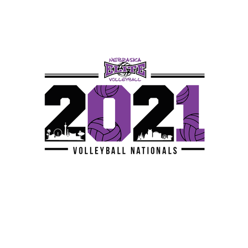 2021 Volleyball Nationals Shirt Réalisé par rjo.studio