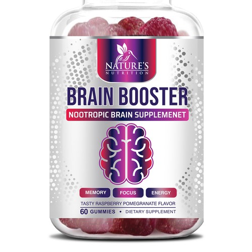 Brain Booster Supplement Design Needed for Nature's Nutrition Design by sapienpack