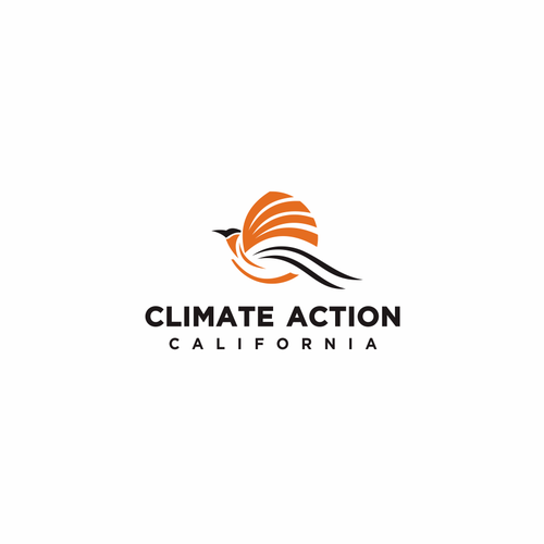 Climate Action California Logo Diseño de Tamako
