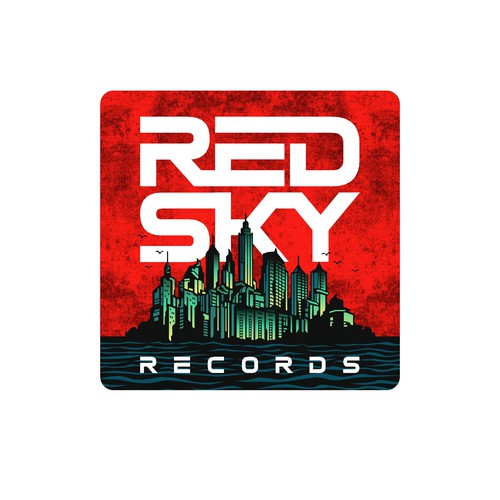 Simple Idea: A red sky and a city. Create a modern, cool Logo for our production studio. Design von a.mjb