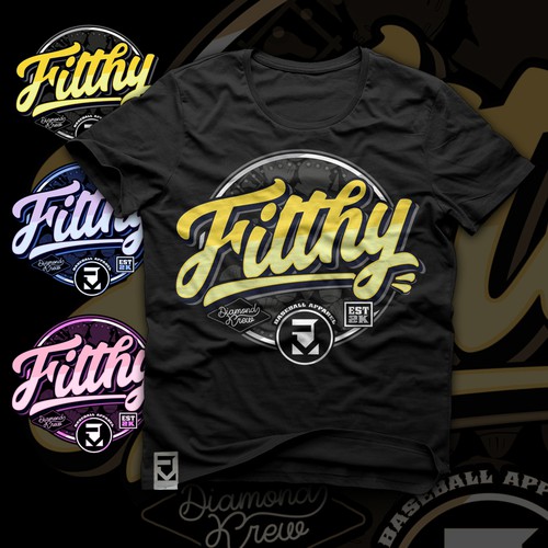 Baseball lifestyle apparel design Tshirt contest