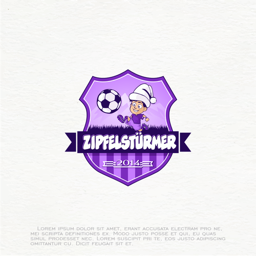 Logo for a german amateur hobby sports and soccer Team Diseño de sasa spasojevic