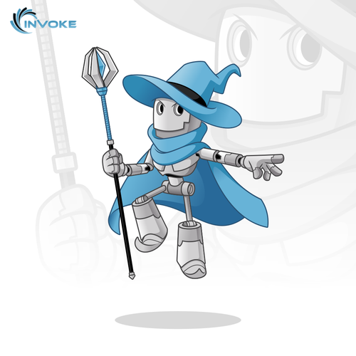 Design a Technology Wizard character for marketing a tech company Design von ridjam