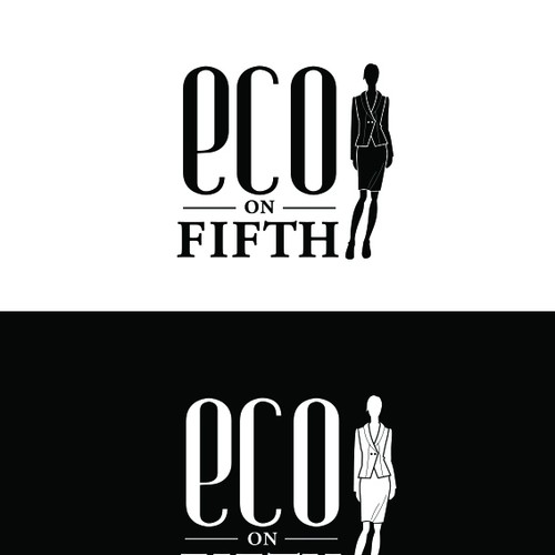 Elegant and Chic Eco Fashion Logo Design by vcldesigner