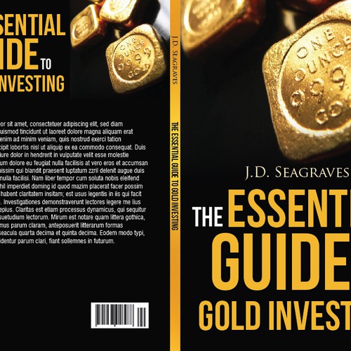 The Essential Guide to Gold Investing Book Cover Diseño de be ok