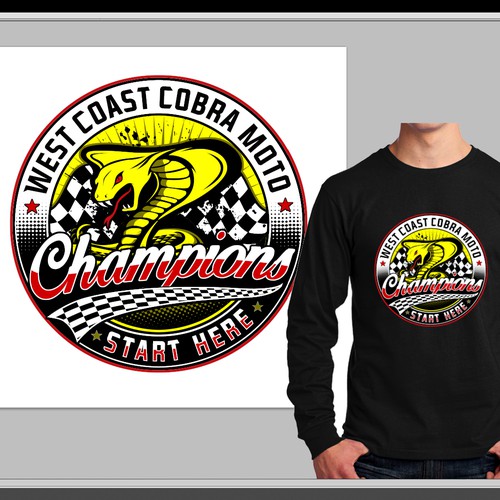 Motorcycle club patch for Childrens motocross clothing Design by Gemillang/@rt