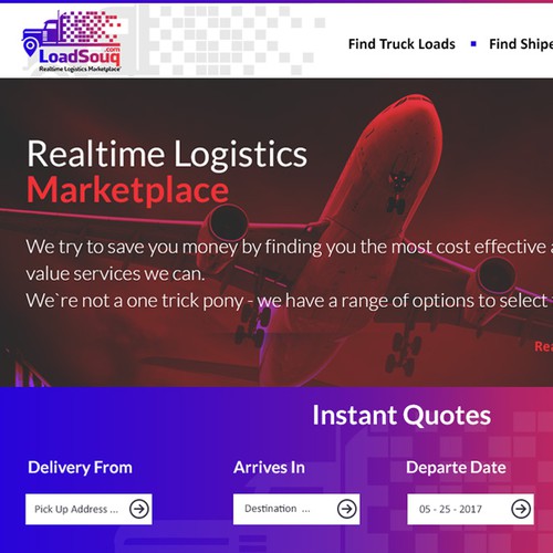 Home Page Website Design Design by Sebastian ✅