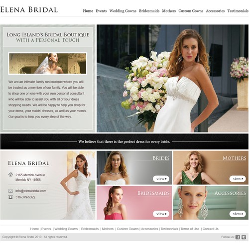 Bridal hot sale shop websites