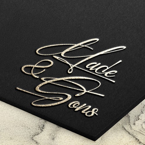 Luxury Meets Ease: Logo & Card Design for Made & Sons Design by D A™