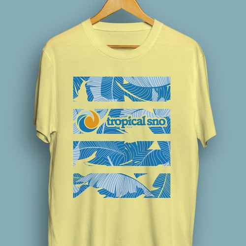 Tropical T-Shirt Design Design by zzzArt