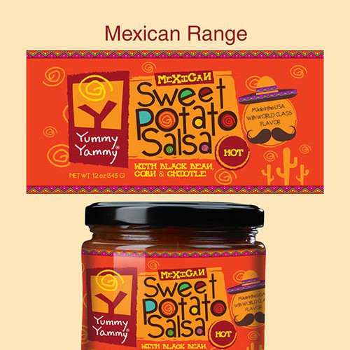 Help Me Introduce World-Class Sweet Potato Salsas to the Nation Design by Designbe