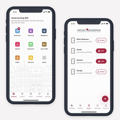 App redesign Design by ridoariherawan