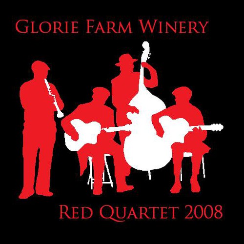 Glorie "Red Quartet" Wine Label Design Ontwerp door Rowland