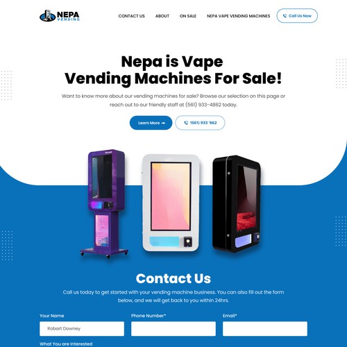 Need Homepage & Inner Page Redesigned for Website Design von MercClass