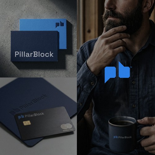 "Premium Logo for B2B Fintech Platform" winning Logo design