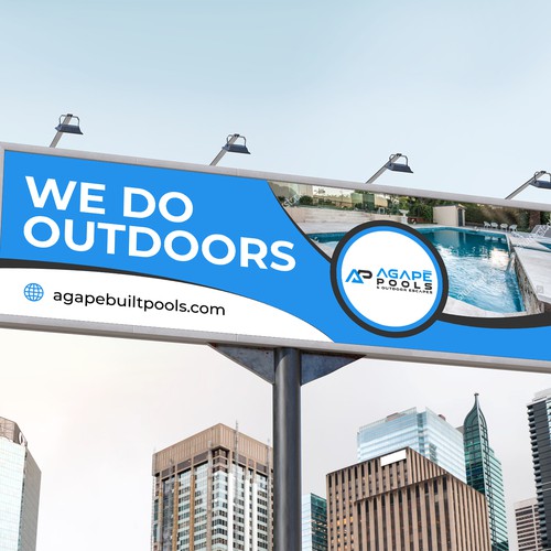 POOL AND OUTDOOR LIVING BILLBOARD DESIGN Design by Dzhafir